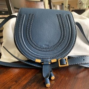 Chloe’ small leather saddle bag